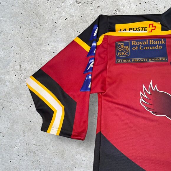 Geneve-Servette HC Swiss Hockey Jersey XL #89 Benoit RIV Vtg National League NLA - Picture 3 of 11